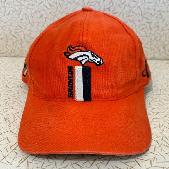 Vintage 1998 Denver Broncos NFL #7 John Elway Super Bowl XXXII StrapBack Hat - Picture 1 of 7
